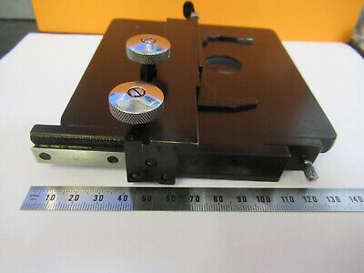 ANTIQUE SPENCER BUFFALO STAGE TABLE MICROSCOPE PART AS PICTURED &P9-A-01