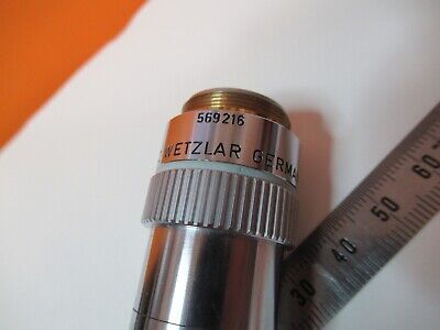 LEITZ OBJECTIVE LL20X INFINITY LENS MICROSCOPE OPTICS AS PICTURED &14-B-37