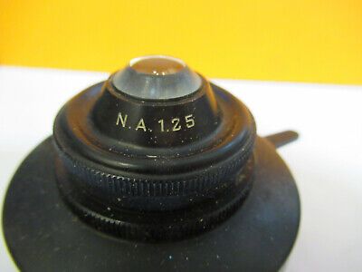 SPENCER AO AMERICAN OPTICS CONDENSER + IRIS MICROSCOPE PART AS PICTURED &P6-A-27