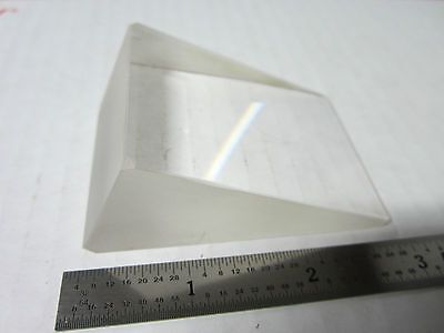 OPTICAL PRISM [small chip on corner] LASER OPTICS xvi BIN#4V-03