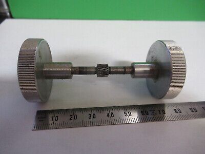 VINTAGE BAUSCH LOMB SET of KNOBS MICROSCOPE PART AS PICTURED R9-A-55