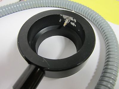 STEREO MICROSCOPE PART FIBER OPTIC LIGHT GUIDE OPTICS AS IS BIN#E2