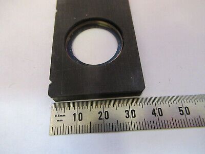 SLIDE FILTER DICHROIC MICROSCOPE PART OPTICS AS PICTURED #B3-B-32