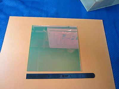 OPTICAL LARGE COATED GLASS FILTER LASER OPTICS BIN#6V-63