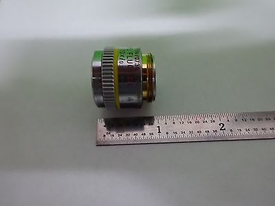 MICROSCOPE PART OBJECTIVE LEITZ GERMANY NPL FLUOTAR 10X OPTICS AS IS BIN#V3-B-11