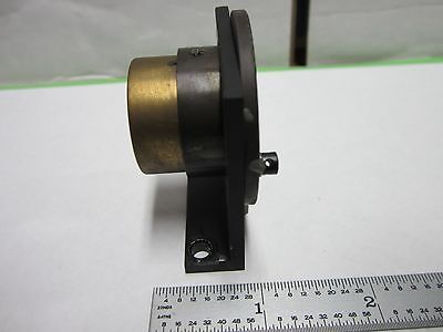 MICROSCOPE PART ZEISS GERMANY BRASS MOUNTED LENS NICE OPTICS AS IS BIN#Q4-R-08