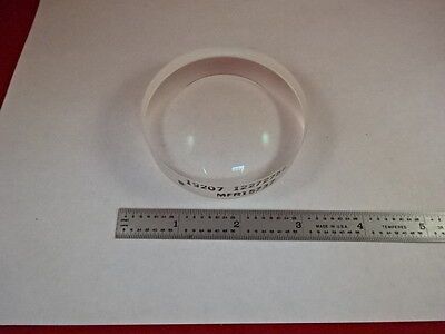 LARGE LENS CONVEX CONCAVE VERY NICE OPTICAL LASER OPTICS AS PICTURED &67-A-05