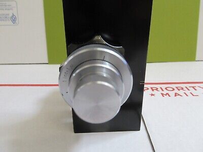 WILD HEERBRUGG SWISS BRASS MICROMETER STAGE MICROSCOPE PART AS PICTURED 12-A-131