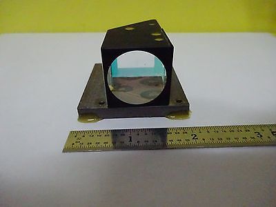 MICROSCOPE PART LEITZ GERMANY MOUNTED PRISM OPTICS AS IS BIN#W6-12