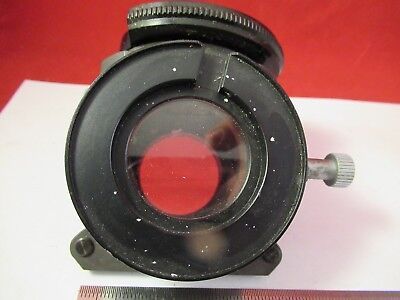 LEITZ GERMANY DIALUX LENS + IRIS BRIGHTFIELD MICROSCOPE PART OPTICS &FT-2-49