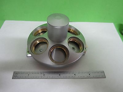 MICROSCOPE PART REICHERT LEICA POLYVAR NOSEPIECE WITHOUT OPTICS AS IS BIN#S9-02