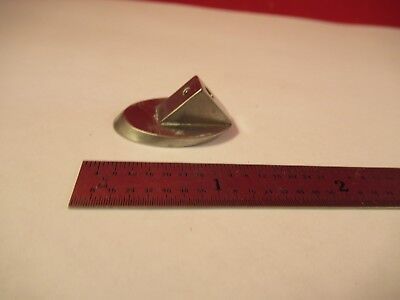 OPTICAL METAL FRAME ELLIPTICAL MIRROR SILVER OPTICS AS IS &FT-1-33