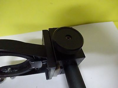 MICROSCOPE PART NIKON JAPAN CONDENSER HOLDER for OPTICS AS IS BIN#X1-16