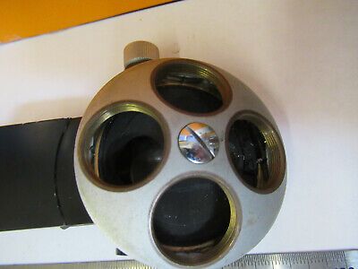 FOR PARTS VICKERS ENGLAND UK NOSEPIECE MICROSCOPE PART AS PICTURED &8Y-A-61