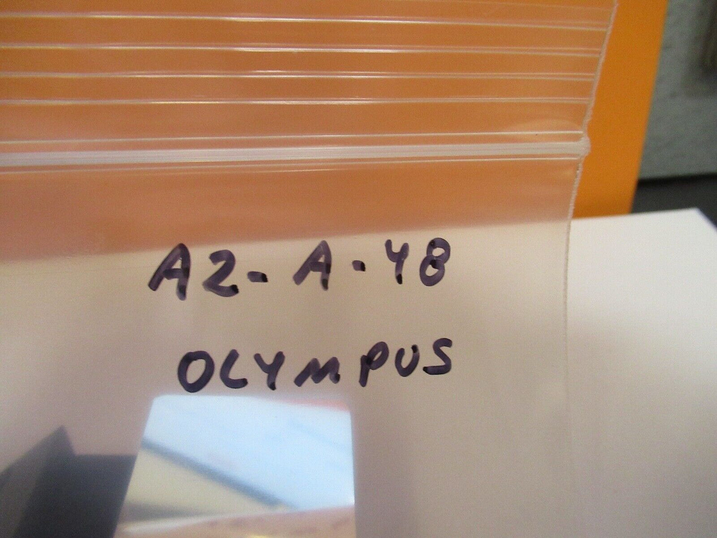 OLYMPUS JAPAN OPTICAL MOUNTED MIRROR MICROSCOPE PART as pictured &A2-A-48