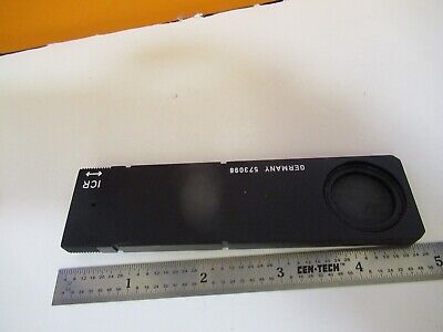 LEICA LEITZ GERMANY POLARIZER SLIDE 573098 MICROSCOPE PART AS PICTURED &H8-B-19