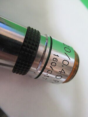 LOT GENERIC OBJECTIVE 20X 40X /160 OPTICS MICROSCOPE PART AS PICTURED #R9-A-37