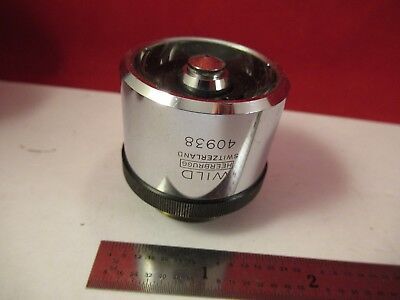 WILD HEERBRUGG SWISS OBJECTIVE EPI 40X M20 MICROSCOPE PART OPTICS AS IS &75-B-08