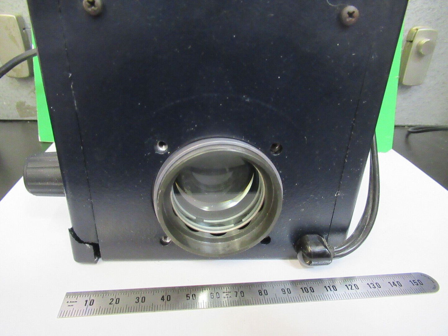 FOR PARTS LEICA DMRB LAMP HOUSING GERMANY MICROSCOPE PART AS PICTURED &R6-A-112