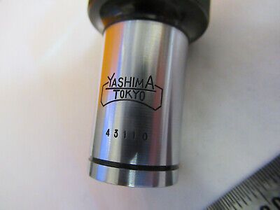 YASHIMA JAPAN 100X OBJECTIVE LENS MICROSCOPE PART AS PICTURED &F1-A-57