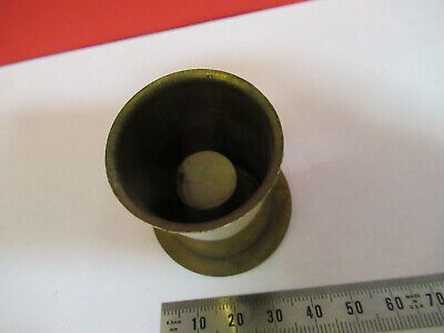 ANTIQUE BAUSCH LOMB BRASS UNKNOWN ASSEMBLY MICROSCOPE PART AS PICTURED #mB7-A-36