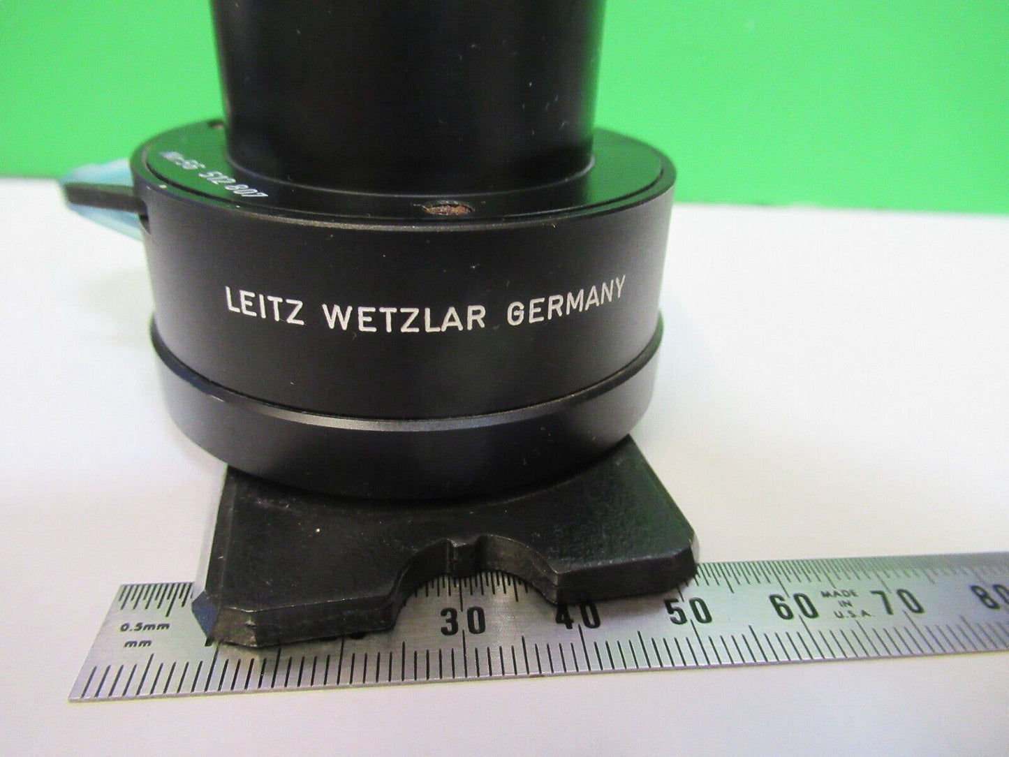 LEITZ WETZLAR GERMANY LABORLUX  CONDENSER MICROSCOPE PART AS PICTURED &S2-C-56