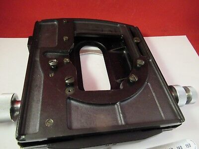 FOR PARTS WILD M20 SWISS STAGE TABLE MICROMETER MICROSCOPE PART OPTICS &FT-2-56