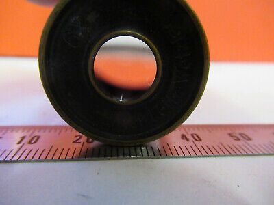 ANTIQUE ERNST LEITZ 6X LENS OPTICS EYEPIECE MICROSCOPE PART AS PICTURED &93-A-03