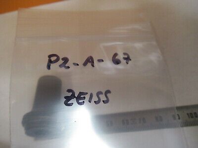 ANTIQUE CARL ZEISS 1/12 90 BRASS OBJECTIVE MICROSCOPE PART AS PICTURED #P2-A-67