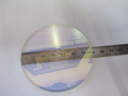 OPTICAL FLAT COATED BLANK WINDOW OPTICS AS PICTURED &W5-B-70