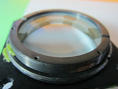 OPTICAL CONVEX MOUNTED LENS MIL SPEC LASER OPTICS BIN#31-22