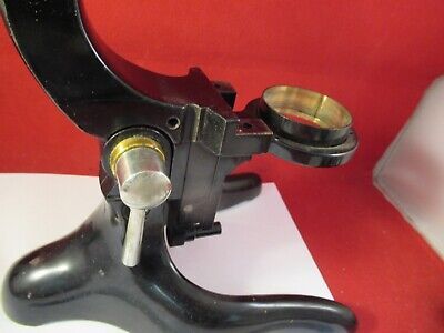 ANTIQUE ERNST LEITZ GERMANY LIMB FRAME MICROSCOPE PART AS PICTURED &TC-3