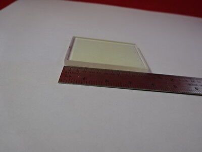 OPTICAL DICHROIC COATED BEAM SPLITTER FLAT OPTICS AS PICTURED &94-59