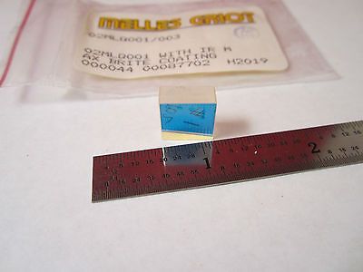 OPTISCHER FILTER MELLES GRIOT COATED LASER OPTICS BIN#17