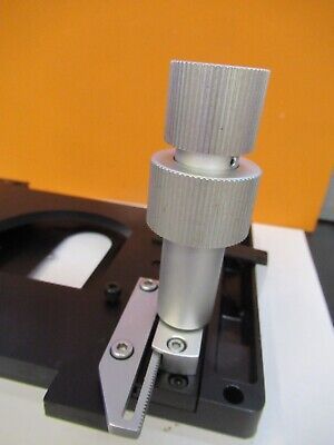 LEITZ LABORLUX GERMANY XY STAGE TABLE MICROSCOPE PART AS PICTURED &FT-6-X19