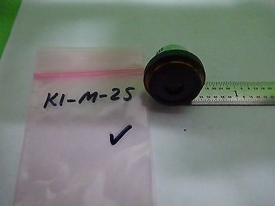 MICROSCOPE PART OBJECTIVE M6 OLYMPUS JAPAN OPTICS AS IS BIN#K1-M-25