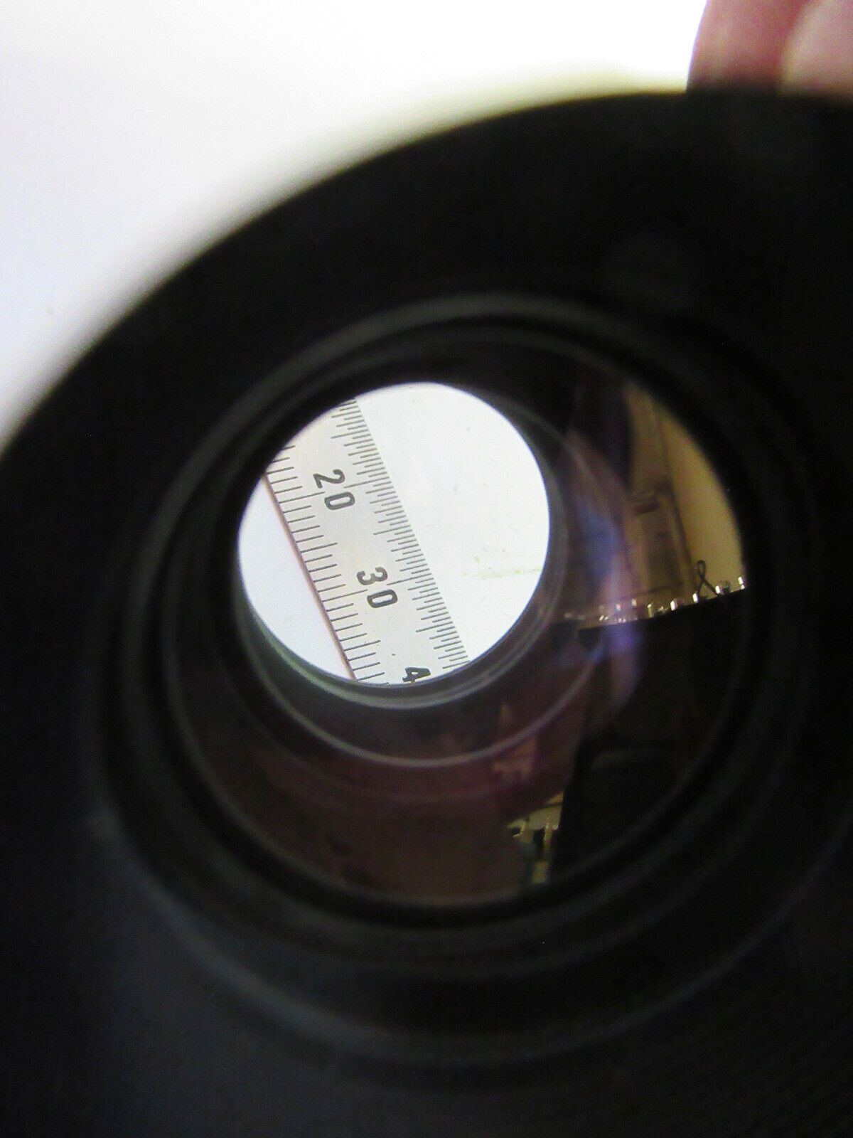 OPTICAL LENS ASSEMBLY MAGNIFIER LONG WORK DISTANCE OPTICS  AS PICTURED H7-B-09