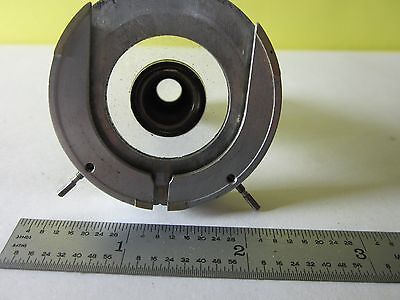 MICROSCOPE PART MOUNTED OBJECTIVE 13.5X OPTICS AS IS BIN#15-B-15