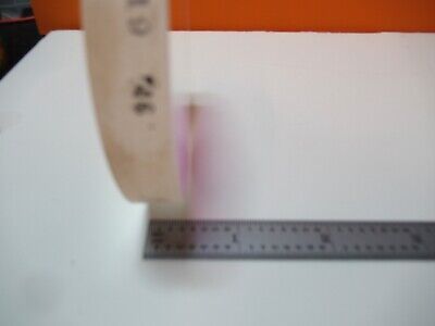 OPTICAL FLAT COATED 3" DIAMETER FUSED SILICA LASER OPTICS AS PICTURED &16-A-03