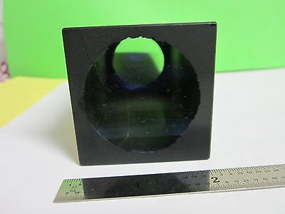 OPTICAL HUGE PRISM BLOCK HEAVY LASER OPTICS AS IS MIL SPEC [scratches BN#C7-B-40