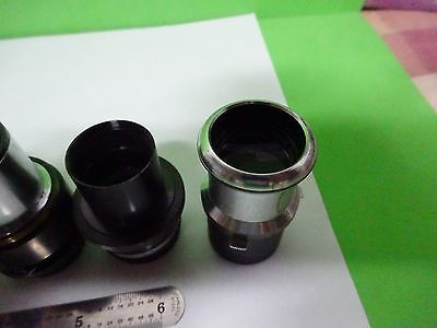 LOT 6 EA MICROSCOPE EYEPIECES ASSORTED OPTICS #W1-02