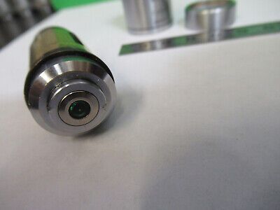 FOR PARTS cracked LEITZ 160X OBJECTIVE MICROSCOPE PART AS PICTURED &Z1-A-07