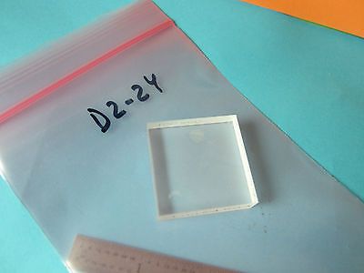 OPTICAL WEIRD GRATING COATING ON BK7 GLASS RARE LASER OPTICS BIN#D2-24