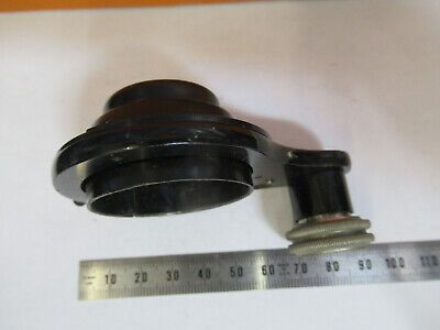 ANTIQUE SPENCER CONDENSER + IRIS OLD MICROSCOPE PART AS PICTURED #P4-B-23