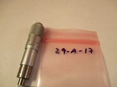 MITUTOYO JAPAN MICROMETER POSITIONING MICROSCOPE PART AS PICTURED &29-A-17