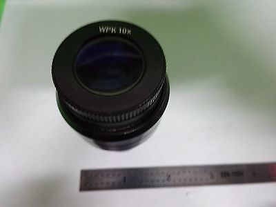 MICROSCOPE PART POLYVAR REICHERT LEICA EYEPIECE WPK 10X OPTICS AS IS B#W3-15