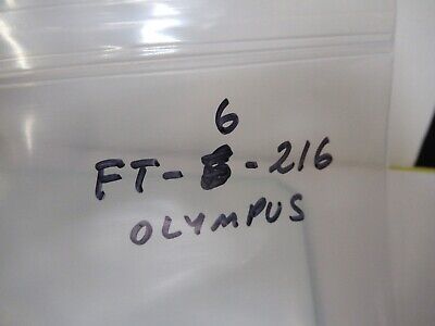 OLYMPUS GLASS STAGE PLATE MICROSCOPE PART OPTICS AS PICTURED &FT-6-216