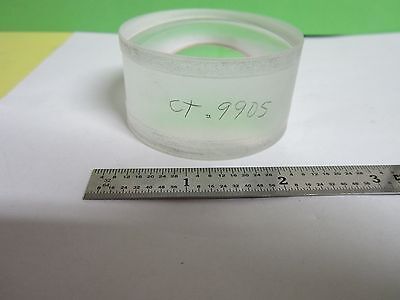 OPTICAL MIL SPEC TELEDYNE THICK CX CC LENS BK7 GLASS LASER OPTICS BIN#43-28