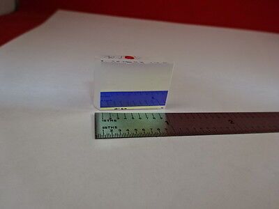 COATED DICHROIC MIRROR PLATE OPTICAL LASER OPTICS AS IS &81-A-51