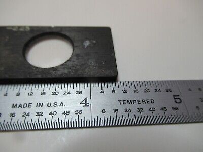 FOR PARTS ANTIQUE MICROSCOPE PART SLIDE "A" RARE UNKNOWN AS PICTURED &16-B-85